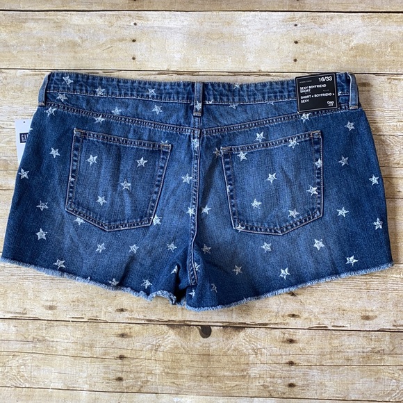 NWT Gap Star Sexy Boyfriend Short Size 16/33 - Picture 5 of 10